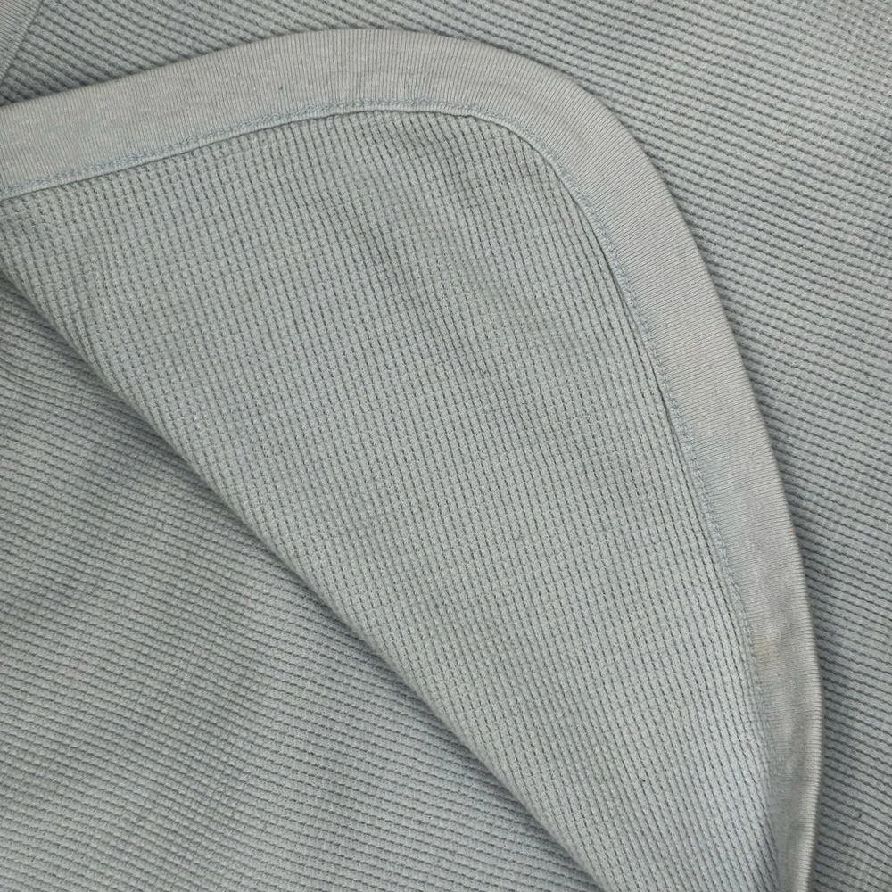 Garanimals Thermal‎ Baby Security Blanket Lovey Vintage Light Blue Waffle Weave